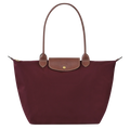 Longchamp - Bolso grande Le Pliage, burdeos