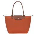 Longchamp - Bolso grande Le Pliage, Ladrillo